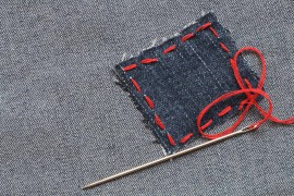 How to Sew on a Patch